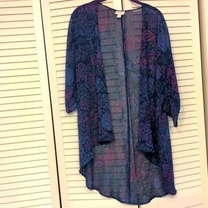 2/$15 LuLaRoe Sheer Open Front Top